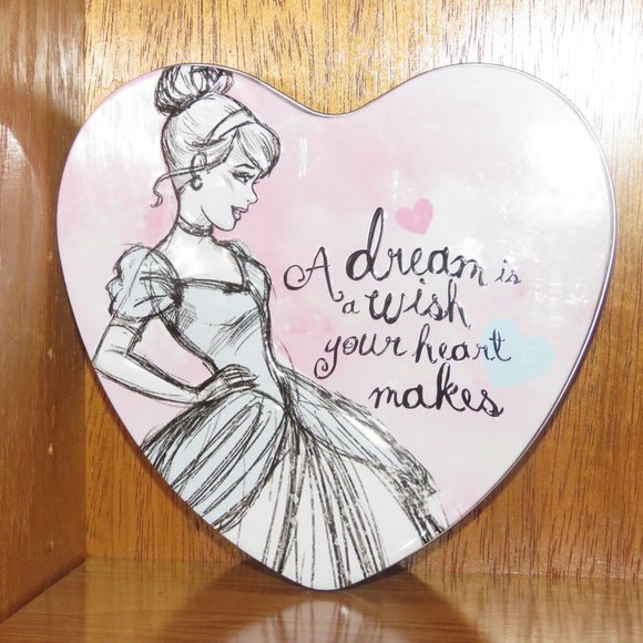 Collector's Disney Chocolate Heart Tin